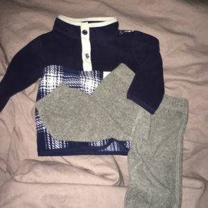 NWOT 6 M Fleece Set